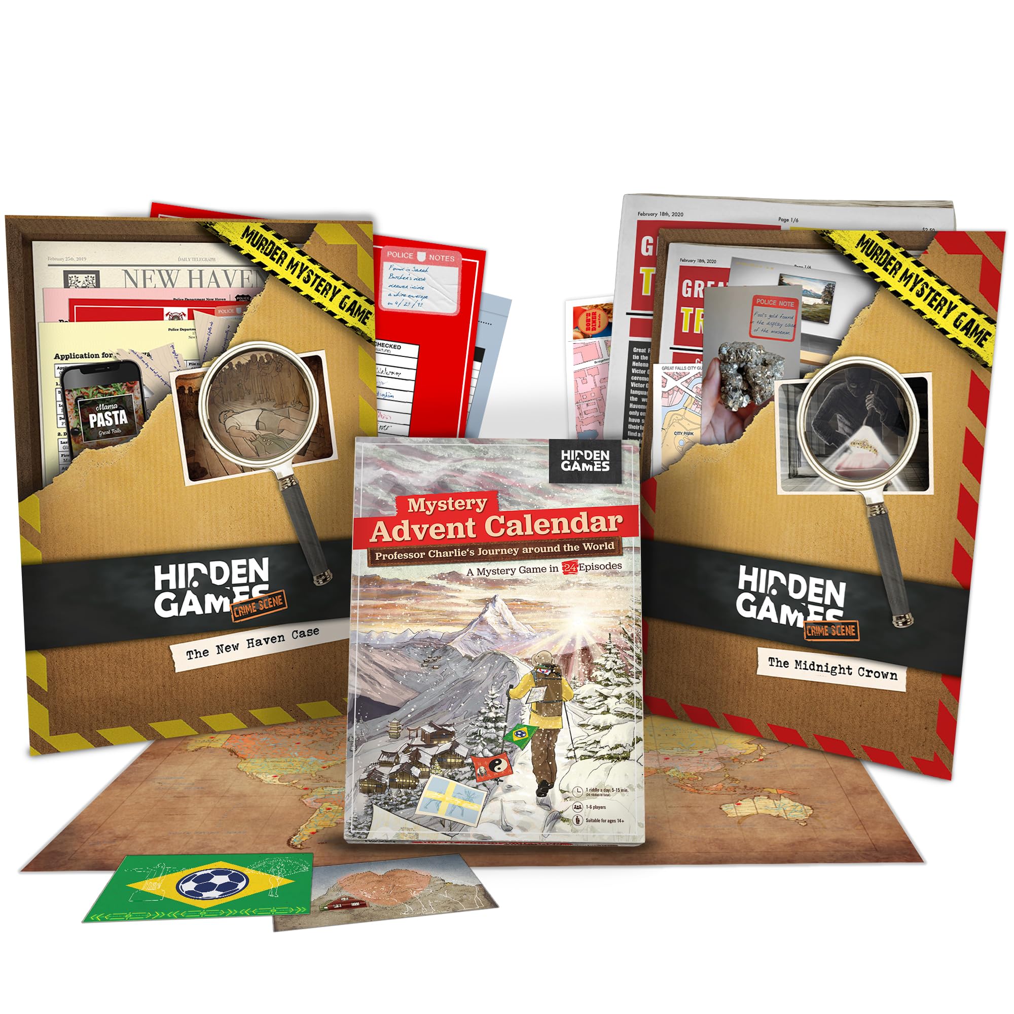 Amazon.com: Hidden Games – 3-Pack Bundle – 2 Murder Mysteries +